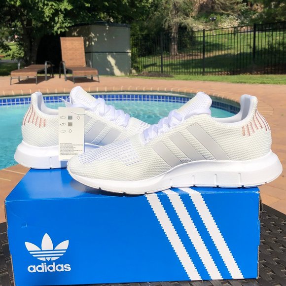 adidas Swift Run Women's White Trainers - Picture 9 of 15